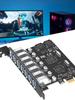 7-Port USB 3.0 PCIe Expansion Card 5Gbps PCI Express Card USB 3.0 Front Controller Adapter Card for Windows 11/10/8/7/XP/Linux