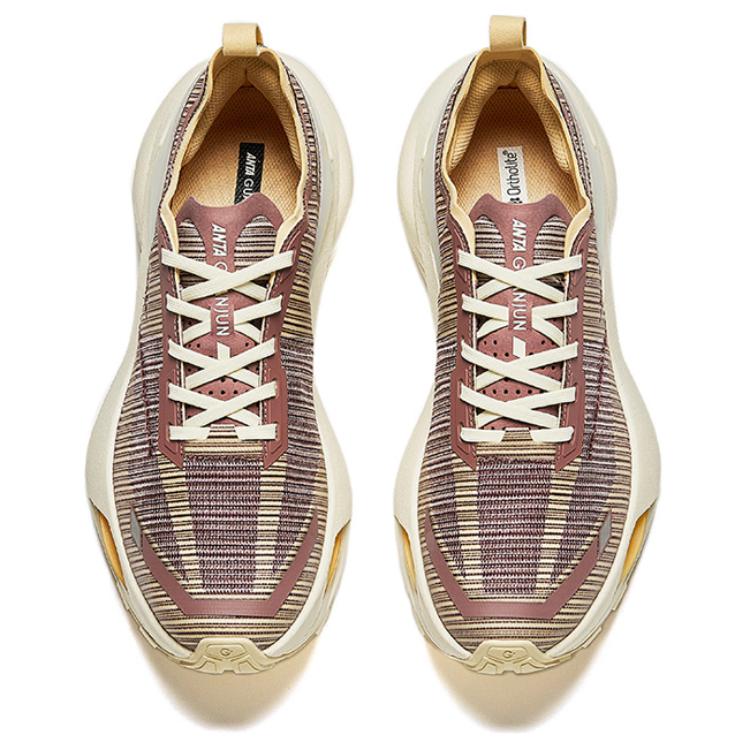 Anta Champion Series Rain Swallow Comfortable Versatile Durable Low-Top Casual Running Shoes Men Sneaker Purple Gray 112436603A-3