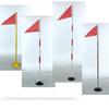 PVC Barrier Pole with Iron Base