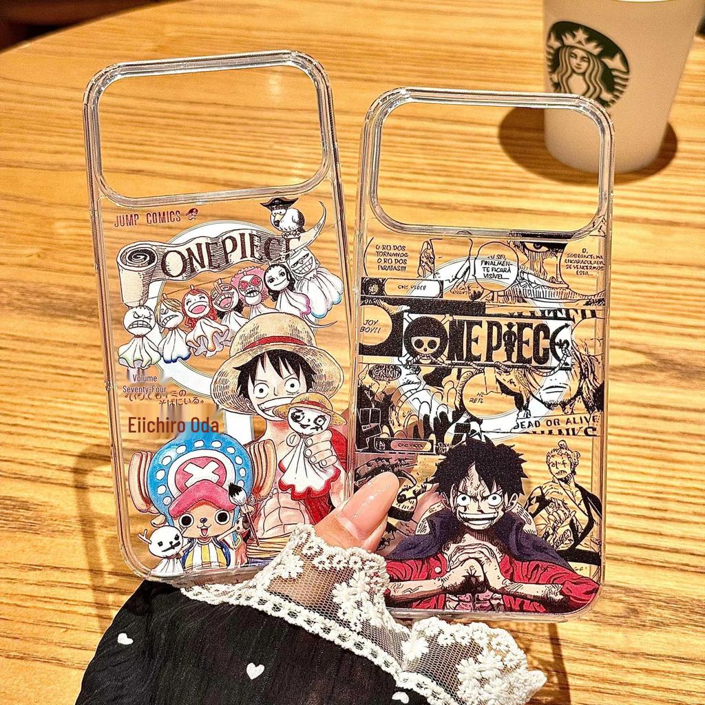 One Piece Luffy Magnetic Stand Case for iPhone 16 Pro Max