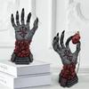Right Devil'S Hand Rampage Skull Rune Crazy God Death Resin Craft Statue Home Decoration Accessories 1 Pcs For Kids Adults Children's Birthday Gift