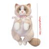 Super Realistic Simulated Puppet Cat Backpack Cute Animals Plush Bag  Birthday Gift