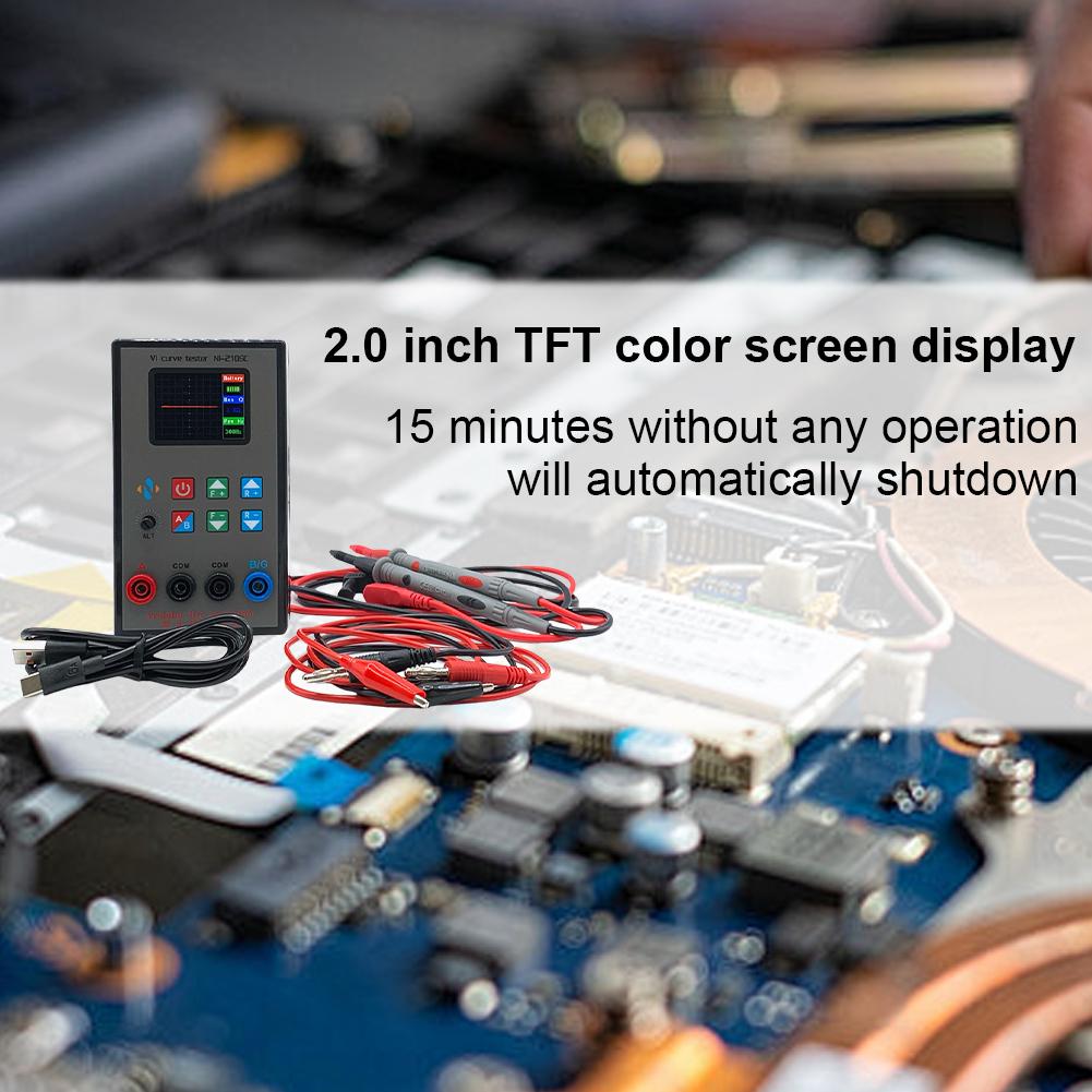 Dual Channel VI Curve Tester 18 Gear Frequency Adjustable Circuit Board On-Line Tester Dual-channel VI Curve Tester ASA Tester