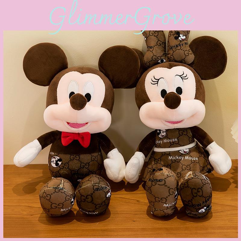 Large Soft Plush And Minnie Mouse Dolls Adorable Stuffed Toys For Kids And Couples Gifts