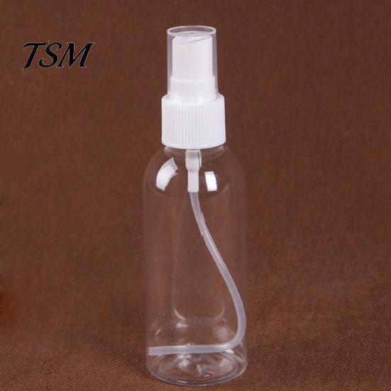 Transparent Bottle Empty Spray Refillable Portable Plastic Perfume Atomizer for Travel
