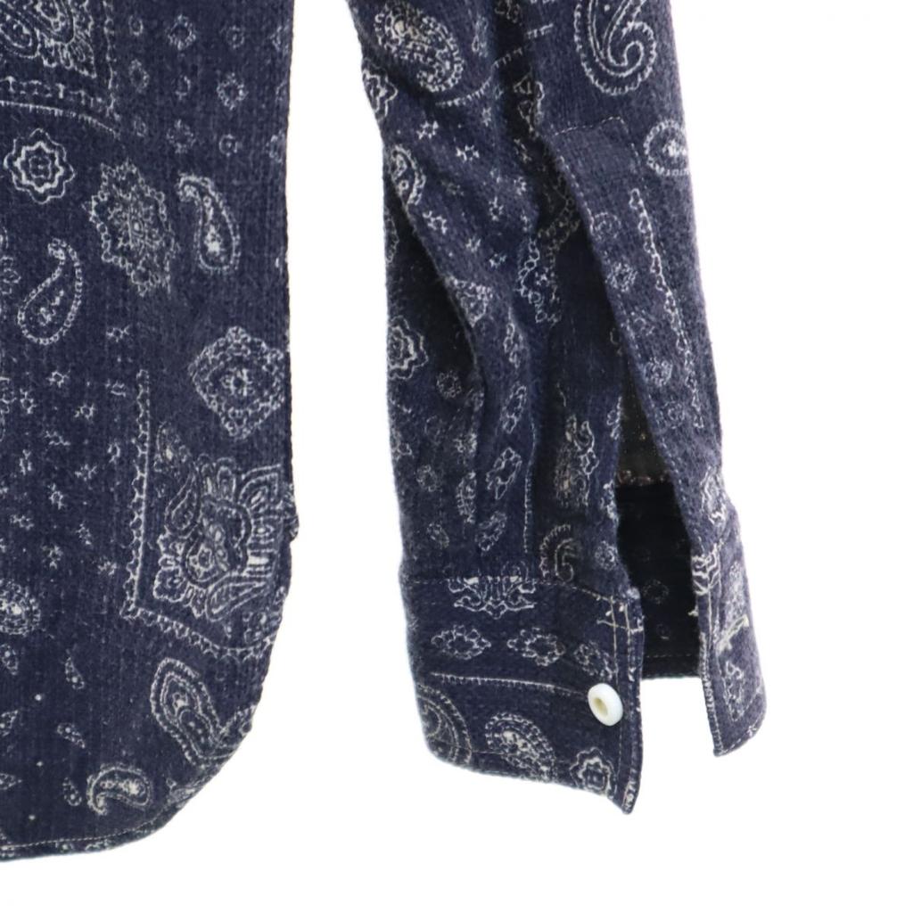 SUGAR CANE Made In Japan Toyo Enterprise SC25565 Paisley Long Sleeve Shirt Men's Used