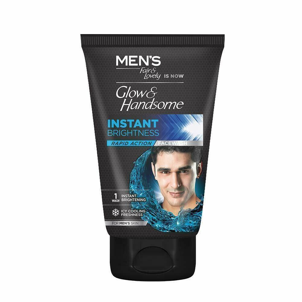 

Glow & Handsome Instant Brightness Rapid Action Facewash For Mens 50ml B413 2518