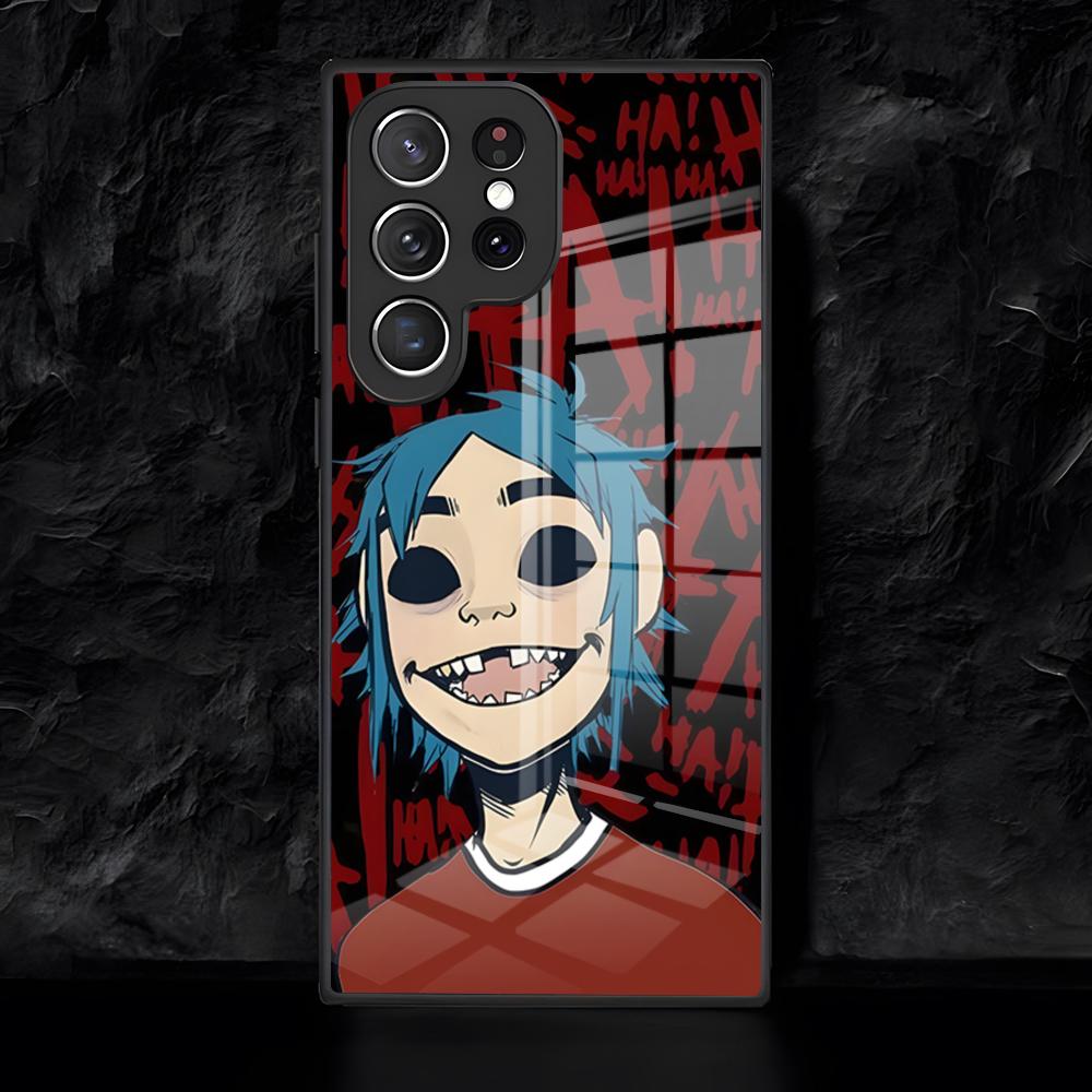 

G-Gorillaz-ES BAND Phone Case For Samsung S26 S25 Edge Ultra 24 23 22 21 Ultra Plus Fe A55 56 15 4G 5GGlass Cover Galaxy S26 Plus