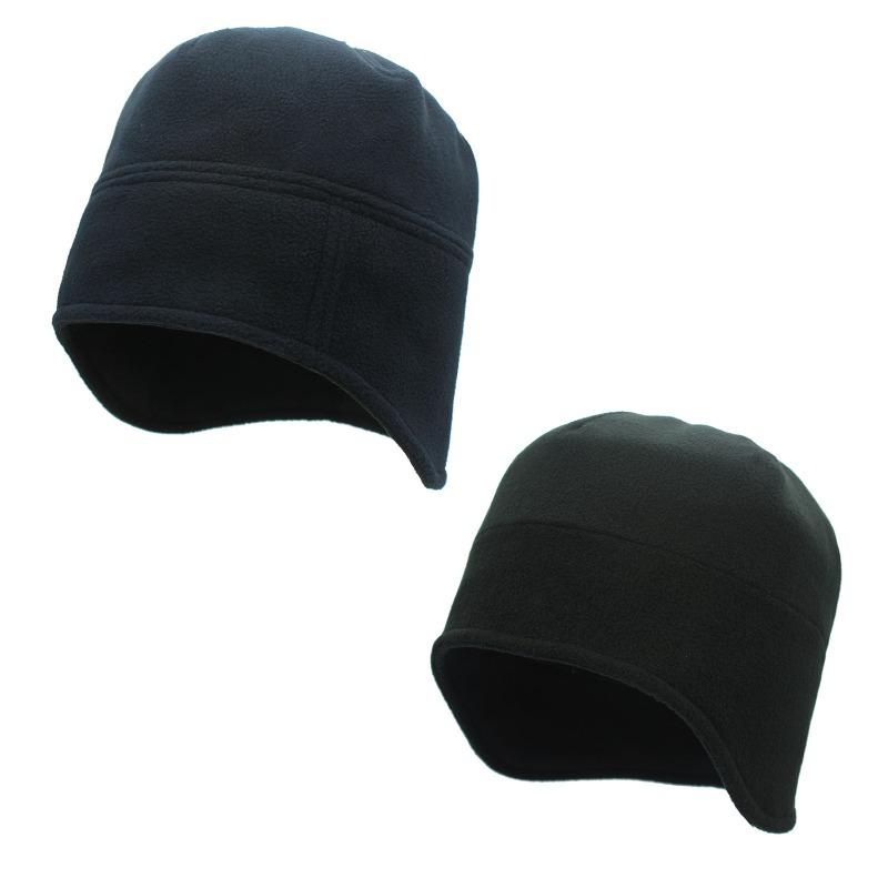 Double-sided ear hat, skin-friendly, warm and antifreeze men's hat, outdoor autumn and winter cycling cold-proof pullover hat