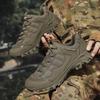2025 Large Size Tactical Boots Men's Outdoor Mountaineering Men's Shoes Spring New Outdoor Off-road Shoes Mountaineering Shoes