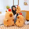 Plush Apple Capybara Toy Cute Cartoon Creative Girl Children Birthday Gift Doll