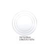 4/6/8/10 Inch Round Cake Board 3pcs/Set Acrylic Cake Disc For Cake Trimming Circle Clear Perspex Sheeting Acrylic Plate