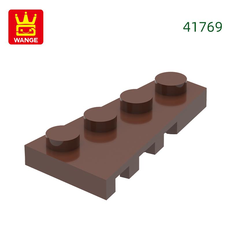 Non-Toxic 121Pcs/Lot 41769 2X4 Right Wedge-Shaped Building Block Moc Parts Compatible With Bricks Diy Children Toy Assembly Gift Box
