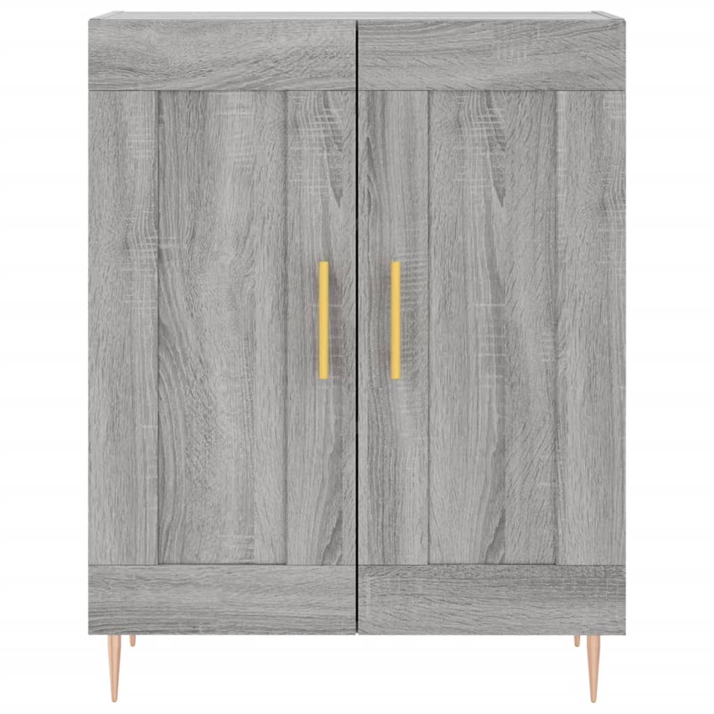 Highboard Grey Sonoma 69.5 x 34 x 180 cm Particleboard