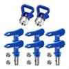 6 Pieces Reversible Spray Tip and Nozzle Guards, Airless Paint Sprayer Tips Power Tools for Homes,