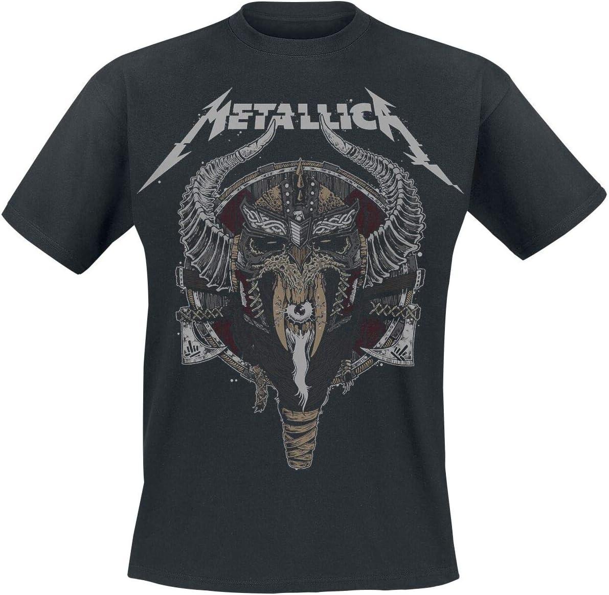 

Metallica Men s Viking Slim Fit T-Shirt Black XXXXXL чорний