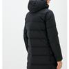 Adidas Outdoor Mid-Length Warm Duck Down Hooded Jacket Women Jacket Black H23071