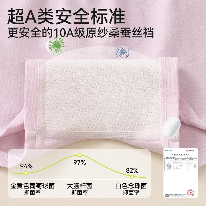 Girls' Underwear Children's All Cotton A-Class Flat Angle Pants