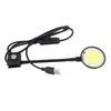 USB Fish Tank Lamp COB Chip High Brightness 360 Degree Rotation Clip On Mini LED Aquarium Light