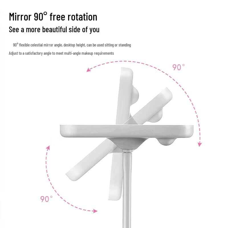 Ai Ge Smart LED Desktop Makeup Mirror