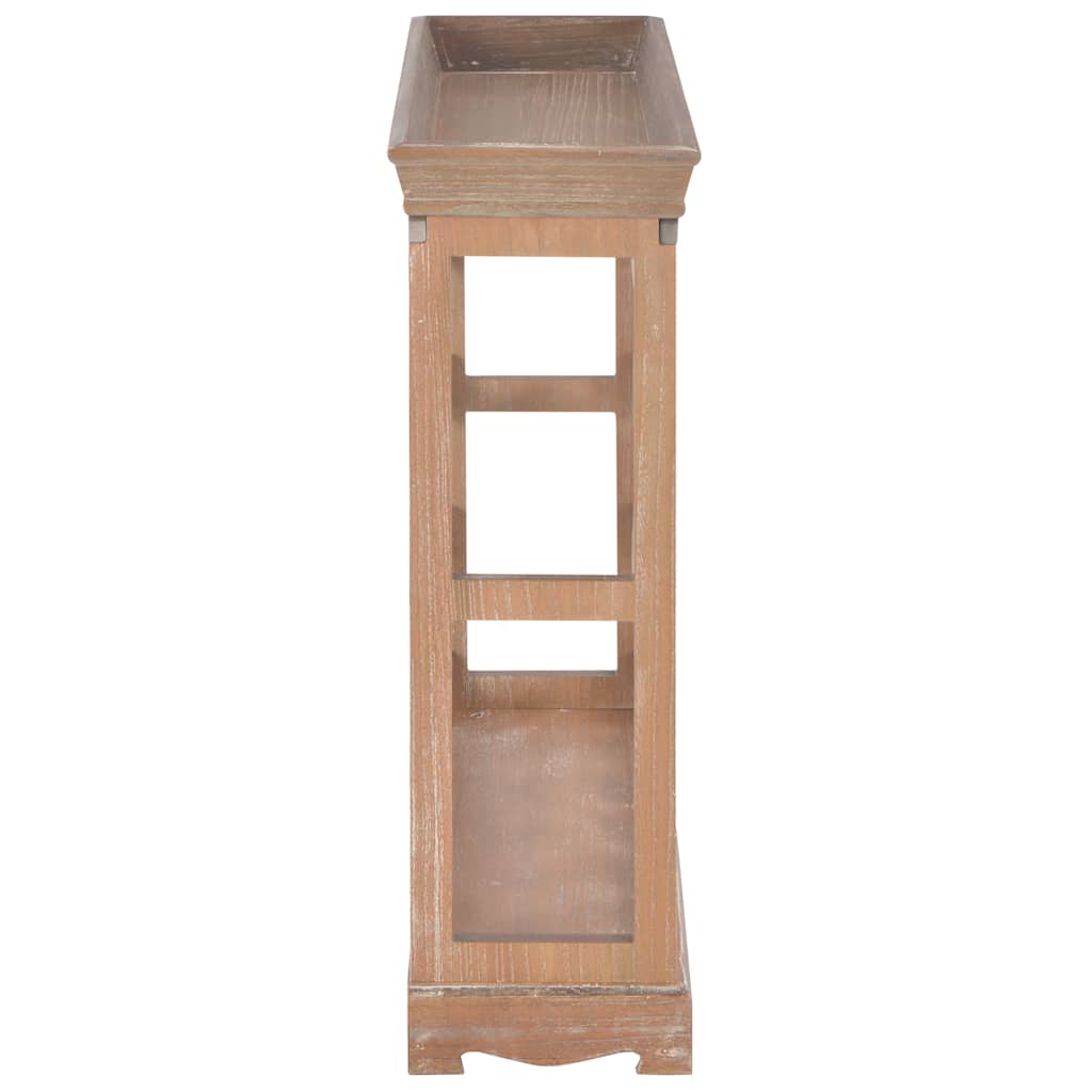 Wine Rack Brown 70 X 22.5 X 70.5 Cm MDF