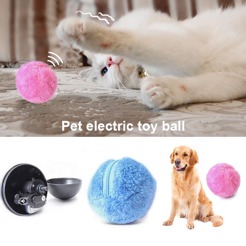 fluffy ball dog toy