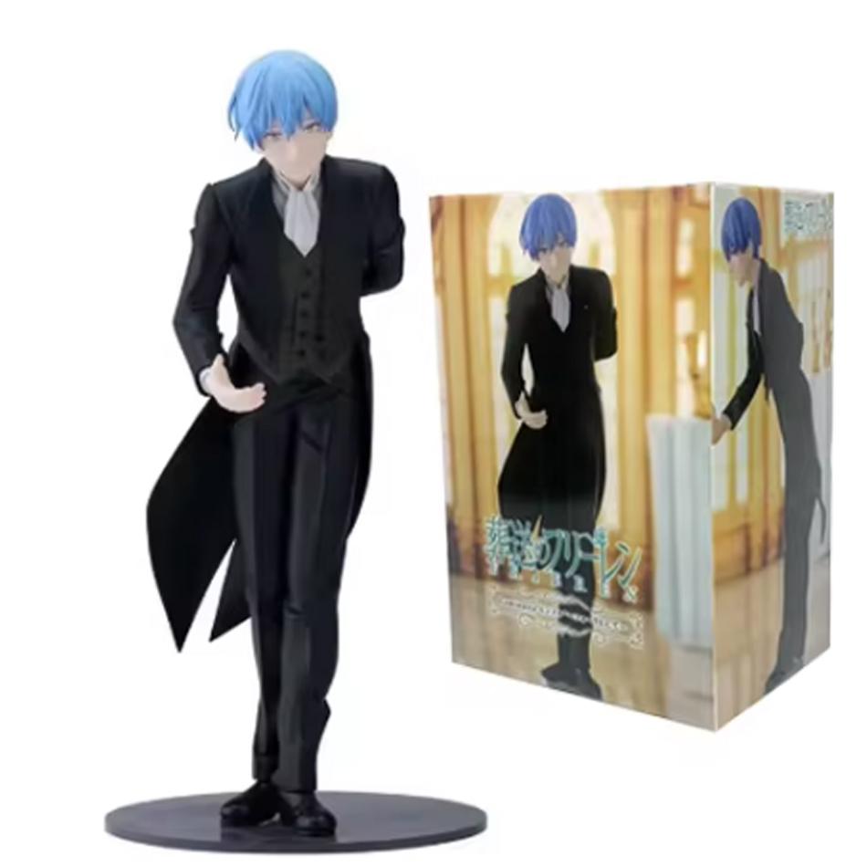 New   frieren beyond the end of the journey anime figure frieren reading action collectible pvc models  statue  gifts