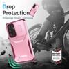 Samsung S25 Ultra Sliding Window Phone Case Compatible with S24Plus/A16/A05S/S25FE/A56