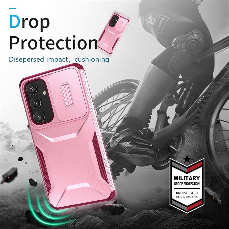 Samsung S25 Ultra Sliding Window Phone Case Compatible with S24Plus/A16/A05S/S25FE/A56