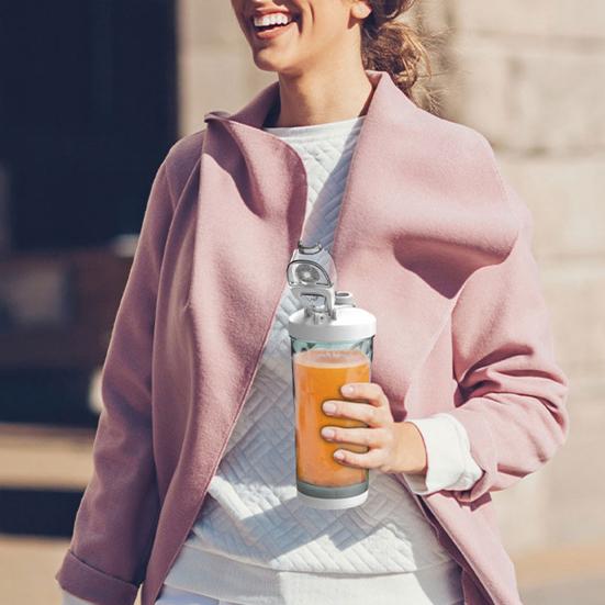 Storcator de fructe cu lame convenabile de 600 ml cu un singur buton 6 Începeți storcarea