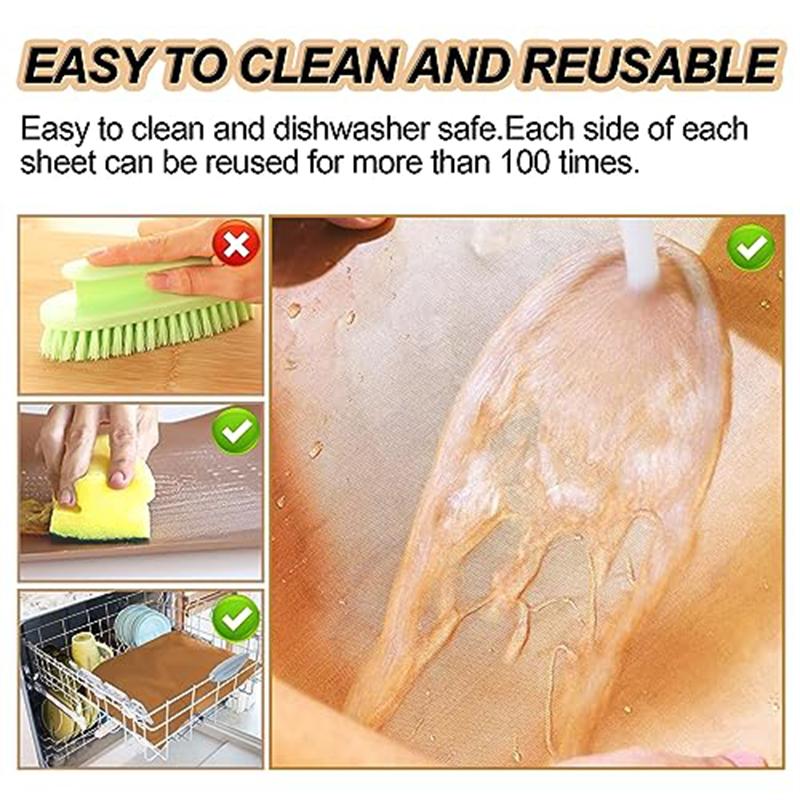 60*40cm Non-stick BBQ Grill Mat Baking Mat Barbecue Tool Cooking Grill Sheet Heat Resistance Kitchen BBQ Tool