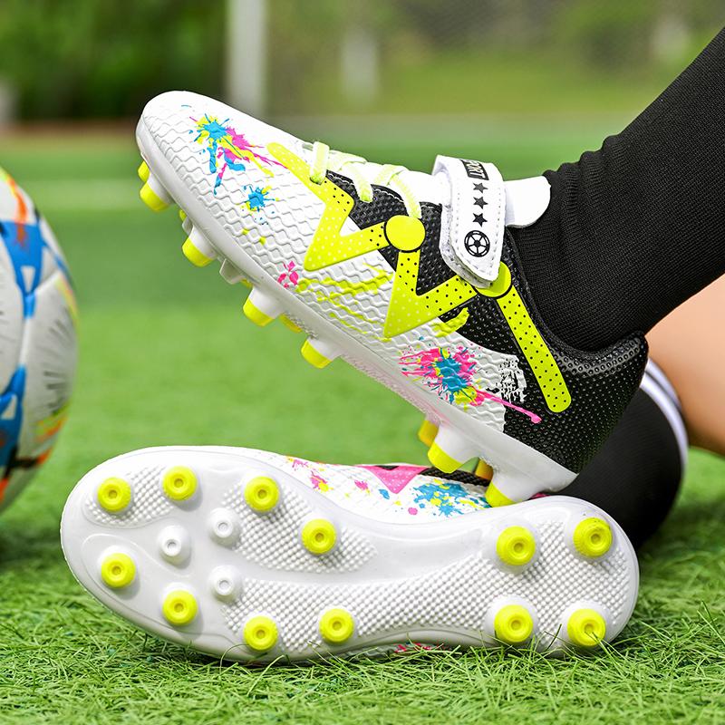 

Детские футбольные бутсы, модные, повседневные, для тренировок по футболу и теннису, бесплатная доставка, для спорта на открытом воздухе, детские футбольные бутсы для детей EU 38