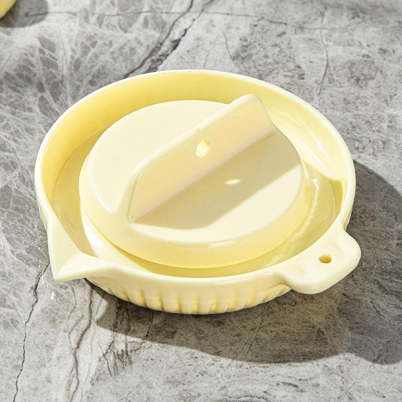 

1PC Hand-operated Tool for Grinding Minced Ginger, Ginger Juice and Garlic; Portable Kitchen Gadget молочный белый