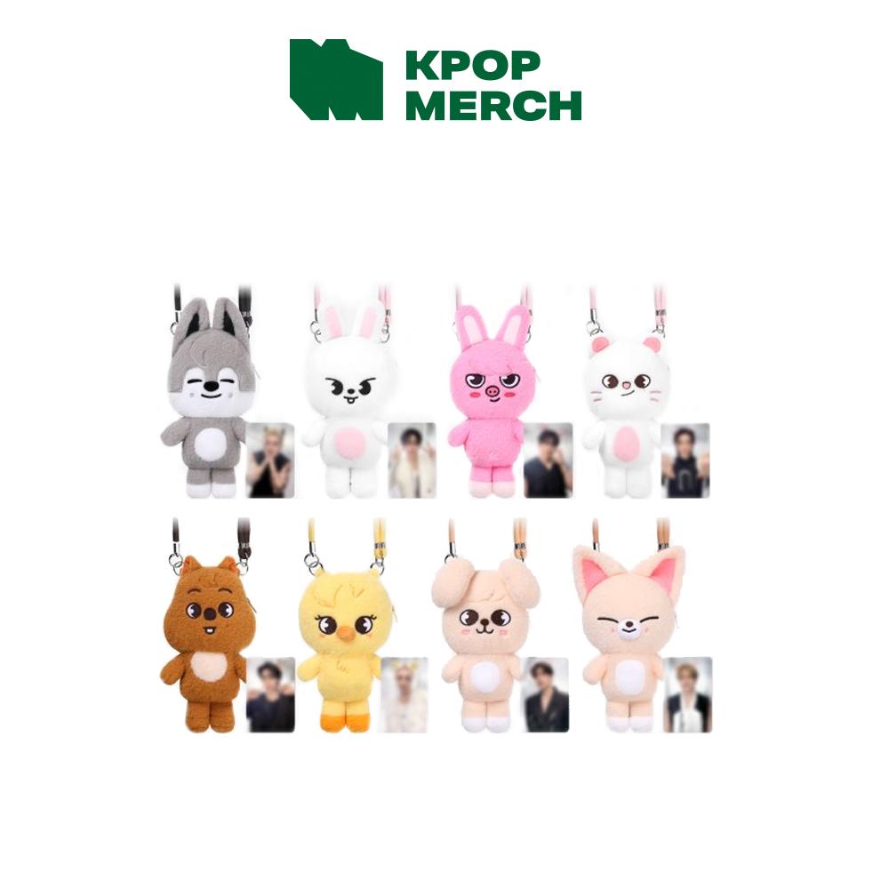 [Предзаказ] Stray Kids - Плюшевая сумка-кроссбоди SKZOO - RUN IT Wolf Chan