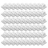 60Pcs Outdoor Light Clips Upgraded Adhesive Outdoor Light Clips Light Holder Clips for Garden Christmas Fairy Light