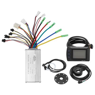 Electric Bike 22A Controller 36V 48V Common Speed Controller with OMTM3 Display Panel for 500W Motor
