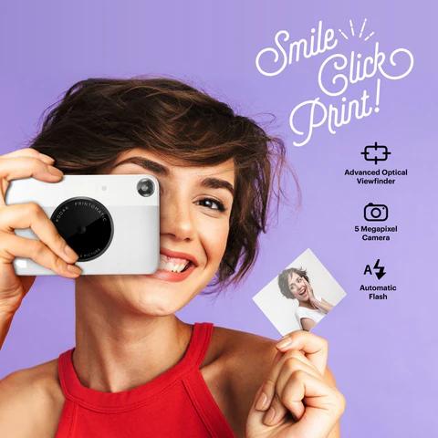 Kodak Printomatic Instant Print Camera, 2X3'', Gray