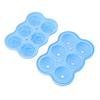 Tray Silicone 6   No BPA Ice Making Accessory with Lid for Cocktail Whisky