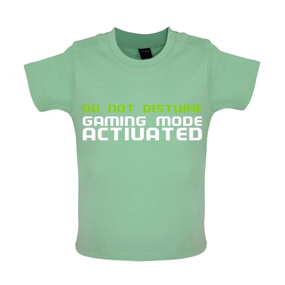 

Do Not Disturb, Gaming Mode Activated - Baby Kids Boys Girls Unisex T-Shirt / Babygrow - Computer Game 140