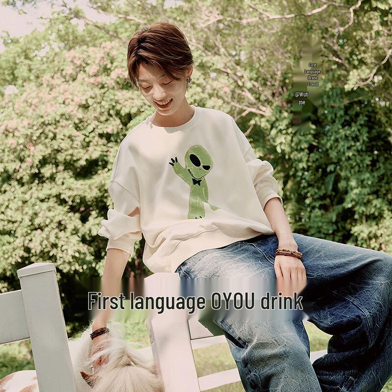 

Худи из хлопка серии Chuyu Zoe Alien L