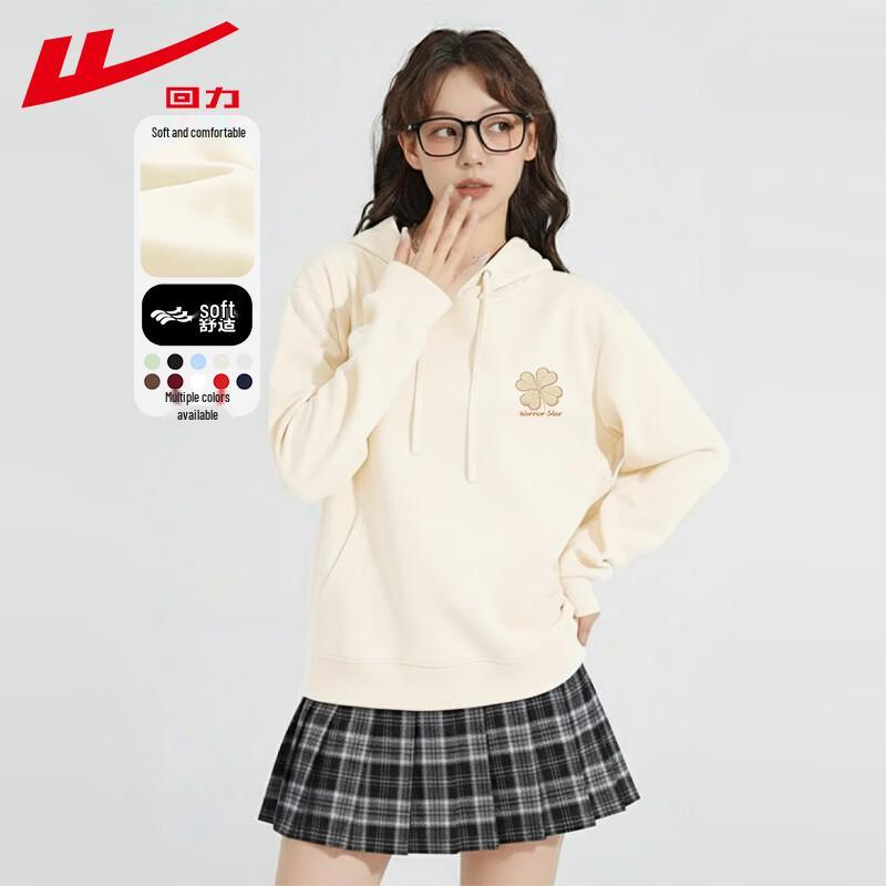 

Warrior Women s Long Sleeve Zip-Up Hooded Sweatshirt with Four-Leaf Clover Graphic 3XL
