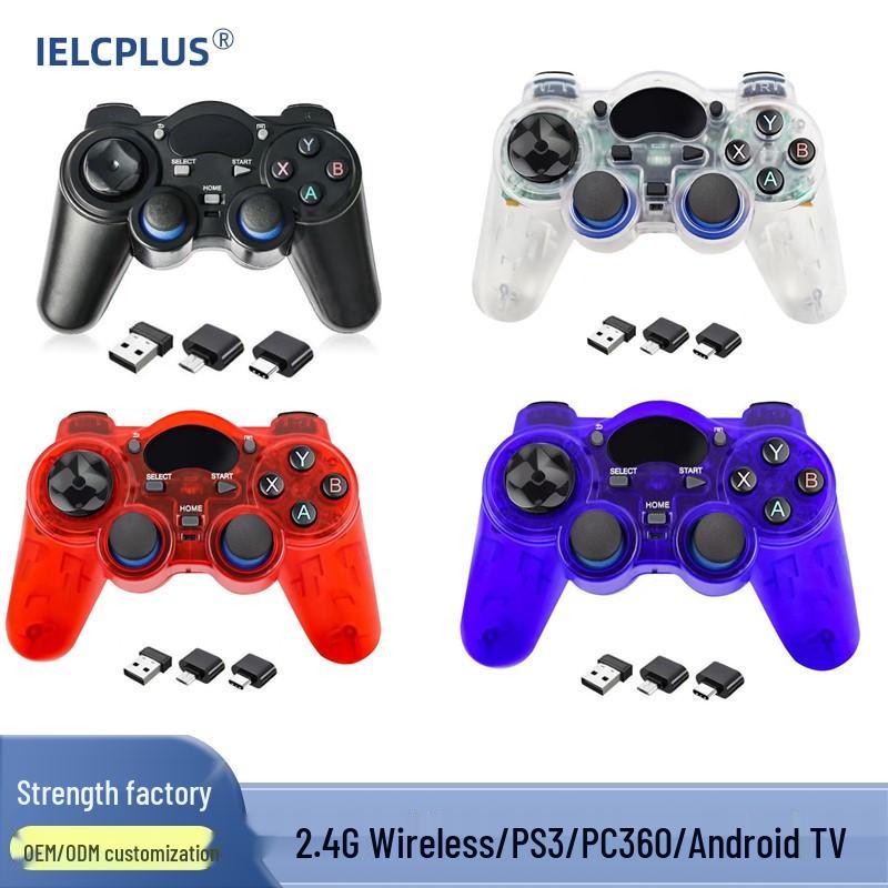 2,4G Drahtloses Gamepad für PS3, PC, TV, Android & Steam Geräte