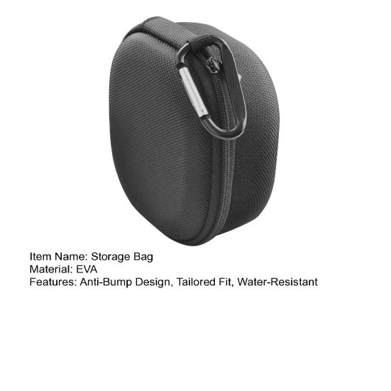 Speaker Storage Bag Easy Buckle Carry Comprehensive Speaker Bag Anti-bump Design Lightweight Speaker Case