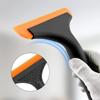 Flexible Car Silicone Squeegee Long Handle Handle Silicone Squeegee  Car Rearview Mirror