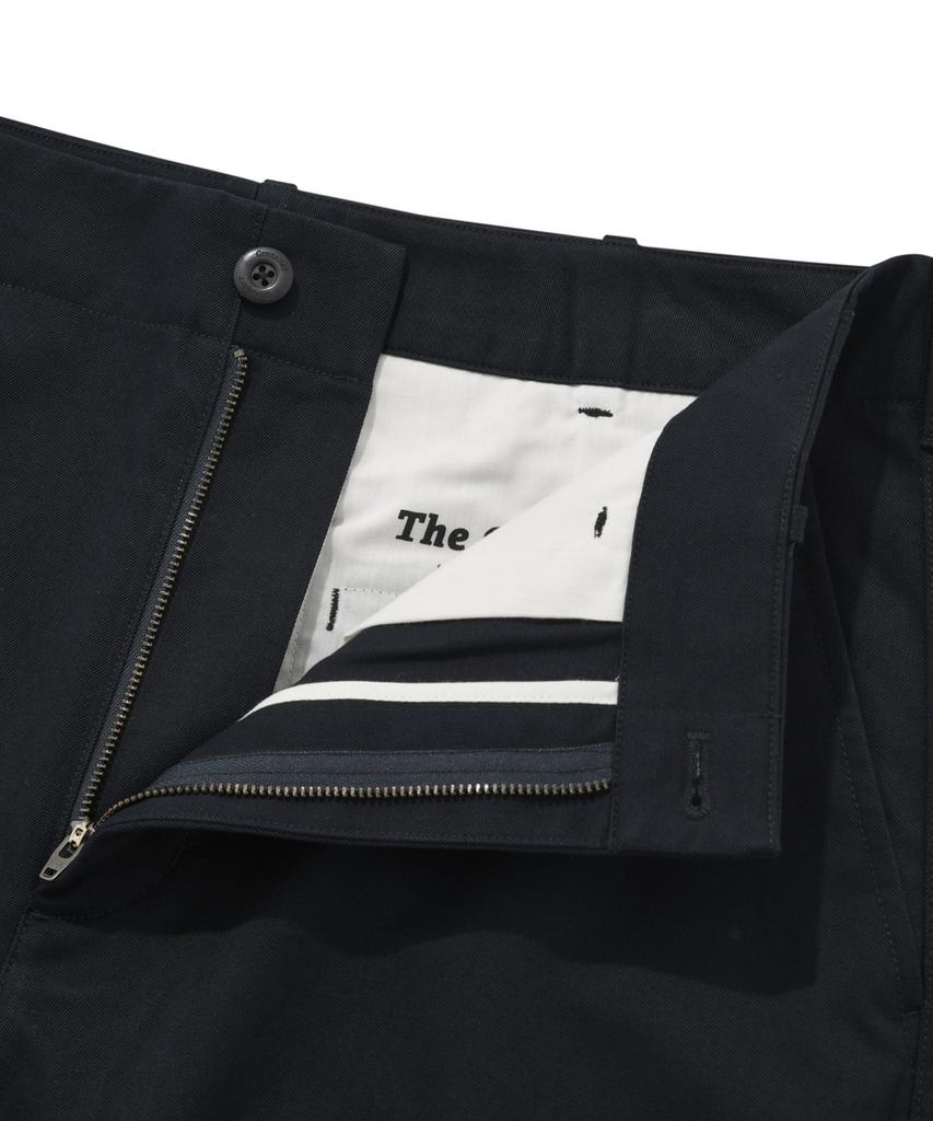 COVERNAT Wide Fit Chino Pants Navy