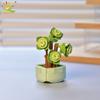 Non-Toxic Moc Flower Succulents Building Blocks Everlasting Flowerpot Bonsai Gardens Romantic Bricks Diy Potted Plants Model Kids