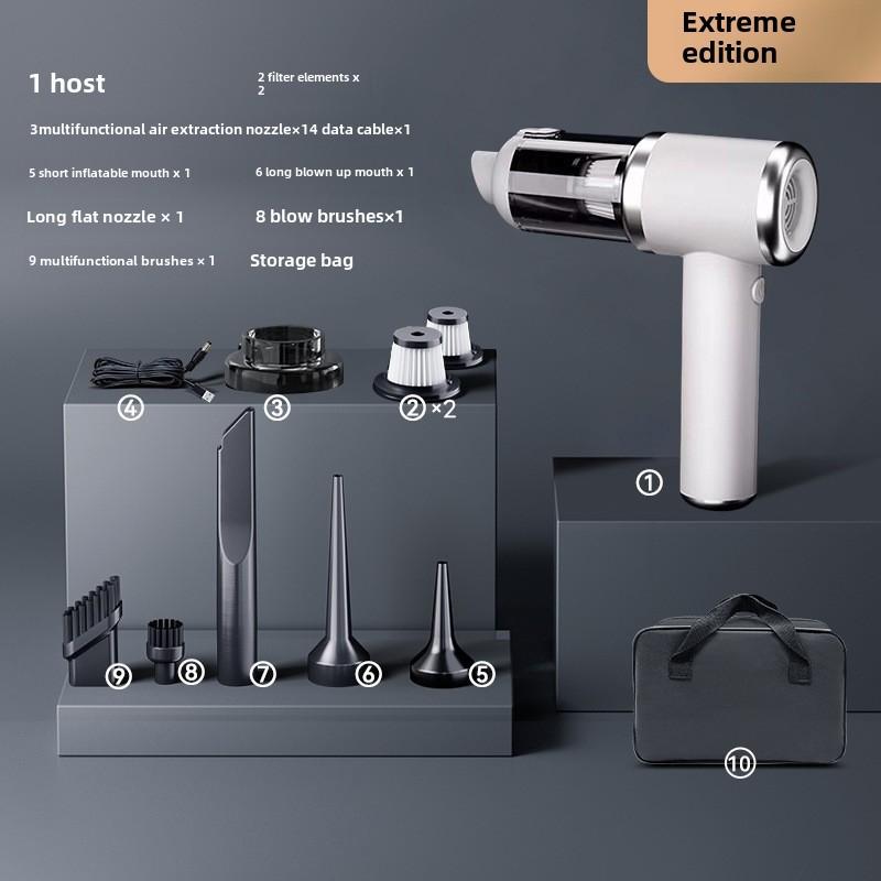 Cordless Car Vacuum Cleaner, Handheld Portable Auto Vacuum with High Suction Power for Home Car Cleaning