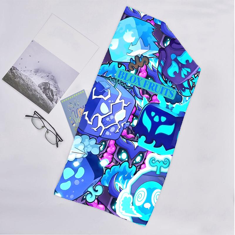 Blox Fruit Fashion Beach Towel: Ideal for Summer Adventures Soft, absorbent and quick drying suitable for swimming and bathing
