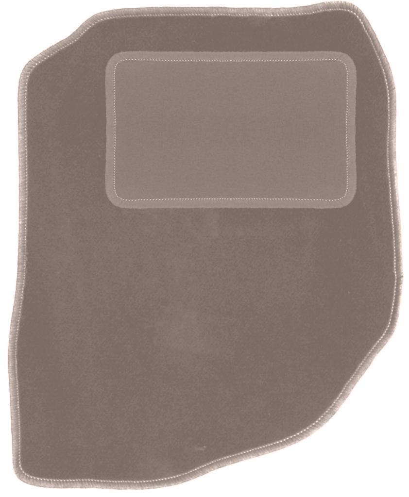 Beige driver's mat for: Dodge Durango II SUV (2002-2010)