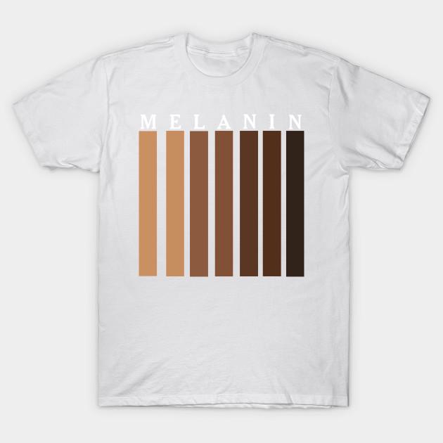 Unisex Fashion TShirt Melanin Print TShirt Plus Size S-5XL T-Shirt 100%Cotton Tops O Neck Short Sleeve Tees